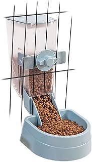 Automatischer Futterspender für Kaninchen und kleine Haustiere – Wasser- und Futternäpfe mit De…