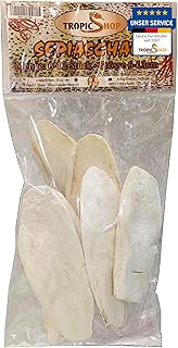 Tropic Shop, Sepia-Schalen-Pack, 6-12 Stück 100% Reine Sepiaschale, Gesundheitsfördernde Minera…