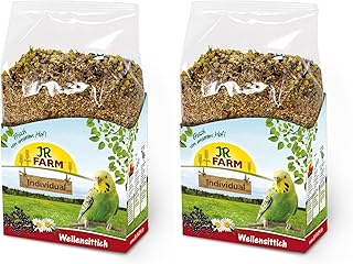 JR FARM Birds Individual Wellensittich 1 kg (Packung mit 2)