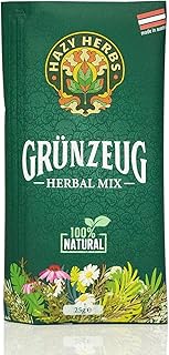 HAZY HERBS | Kräutertee-Mischung „Grünzeug“ – 100% natürlicher Kräutermix – 25g feine Mischung