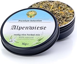 HAZY HERBS | Premium Selection | Kräutertee-Mischung „Alpenwiese“ – 100% natürlicher Kräutermi…