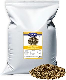 Lyra Pet® 10 kg Hanfsamen – Futter für Wildvögel, Pferde & Nager | Reich an Proteinen & Omega-…