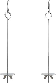 2 Stück Edelstahl Vogel-Spieß für Papageien – Halter für Obst, Gemüse und Futtersuche Spielzeug
