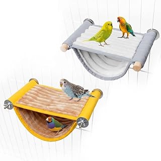2 Stück Vogel Zubehör, Wellensittich Zubehör Und Vogelkäfig Zubehör, Doppelstöckige Vogel H…