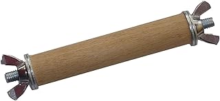 Sitzstange 90-100 cm lang, Durchmesser 20 mm, Holz Buche, Vogelstange Nymphensittich, S20 (100 cm…
