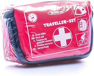 Ora-Tec Wundmed Erste Hilfe Set 32-teilig in praktische Etui mit Gürtelschlaufe, Mit Schere, | G…