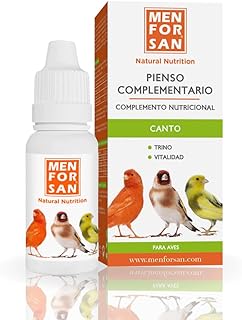 MENFORSAN Ergänzungsfutter für Singvögel | zur Stimulierung des Singens und Trillerns | 30ml