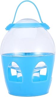 CLISPEED Tauben Wasserspender aus PVC 2l Rund Abnehmbar und Leicht zu Reinigen für Zoos und Zoof…