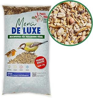 Paul´s Mühle – 5 kg Wildvogelfutter Deluxe Vögel & Wildvögel ganzjährig | Ganzjahresfutter m…