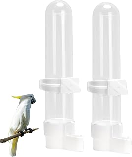 Automatische Vogeltränke,2 Stück Vögel Feeder Drinker für Käfig Vogelwasserspender Vogelkäf…