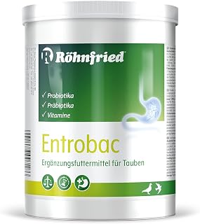 Röhnfried Entrobac – für die optimale Darmflora bei Tauben mit probiotischen Bakterien (600 g)