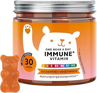 Bears with Benefits – Multivitamin Gummibärchen Propolis – Immun – 30 Stück | One Bear A Day Im…