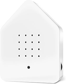 RELAXOUND ORIGINAL Zwitscherbox „White“ – Moderne Vogelgezwitscher Box – Entspannender Vogelg…