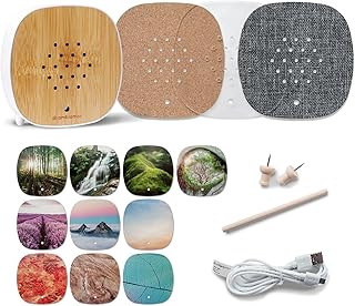 Vogelgezwitscher Bewegungsmelder-Box wiederaufladbar mit 3 Wechselcovern, 13+ Styles und 2 Tonspu…