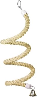 Nobby Vogelspielzeug, Sisal-Spirale für Papageien, Großsittiche und Sittiche, Natur, Medium Breeds