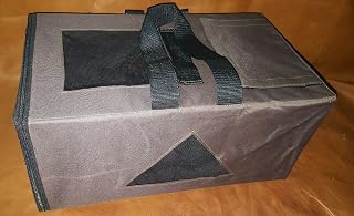 Tragbar Faltbar Hund, Katze, Vogel Haustier Käfig Verkehr Gitterbox Autoreise Korb Box L
