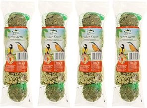 Dehner Natura Wildvogelfutter, Futterkette, 4 x 480 g (1920 g)