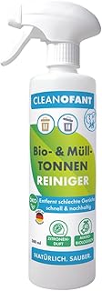 CLEANOFANT Bio- & Mülltonnen-Reiniger 500ml – Mikrobiologischer Mülltonnenreiniger Biotonnenrei…