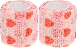 HEMOTON 2 Stück Selbsthaftende Bandage für Haustiere Elastische Wundverbände für Hunde Katzen…